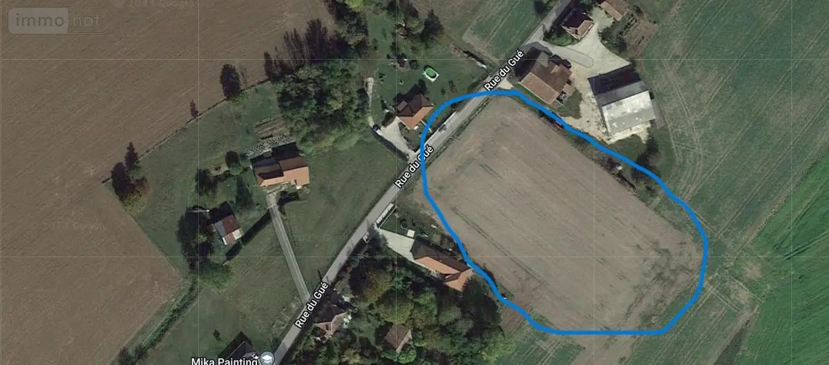 Terrain a batir a vendre Blaincourt-sur-Aube 10500 Aube 10 1000 m2 18700 euros achat_terrain_a_batir_com_10046_10500 001