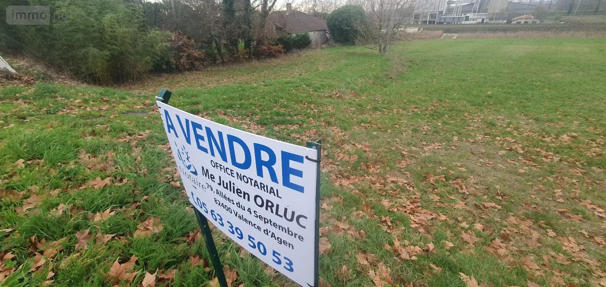 Terrain a batir a vendre Malause 82200 Tarn-et-Garonne 82 5391 m2 87000 euros 1467 001