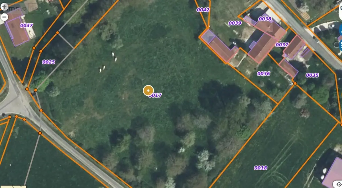 Terrain a batir a vendre Fromentières 51210 Marne 51 32558 euros TERRAIN A BATIR VIABILISE A FROMENTIERES 001