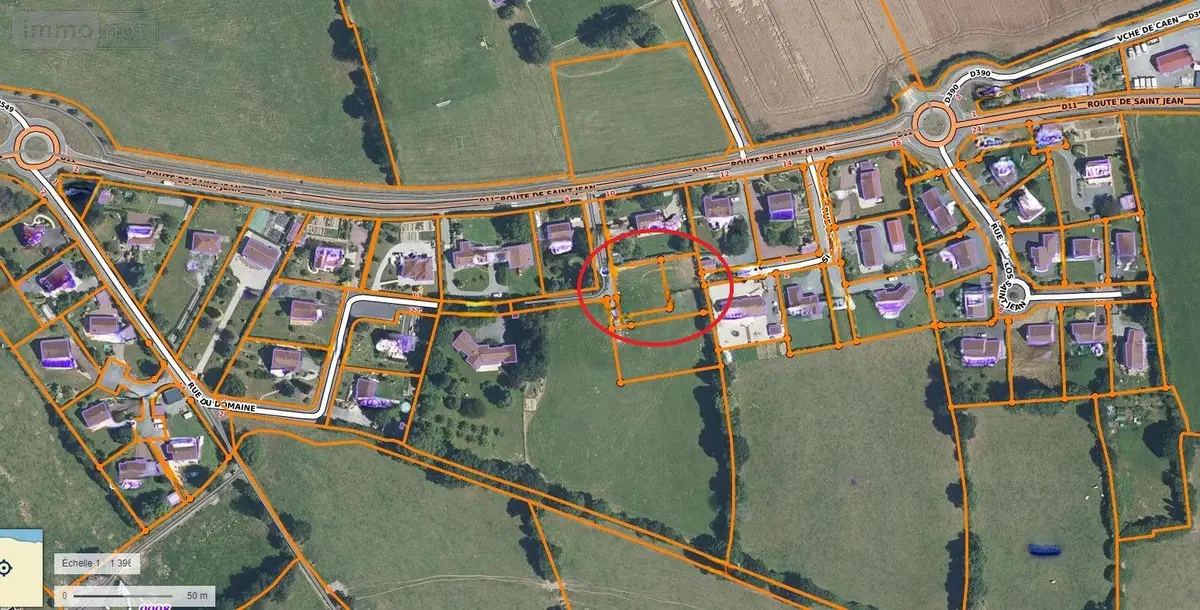Terrain a batir a vendre La Barre-de-Semilly 50810 Manche 50 400 m2 72000 euros 50130/04 001