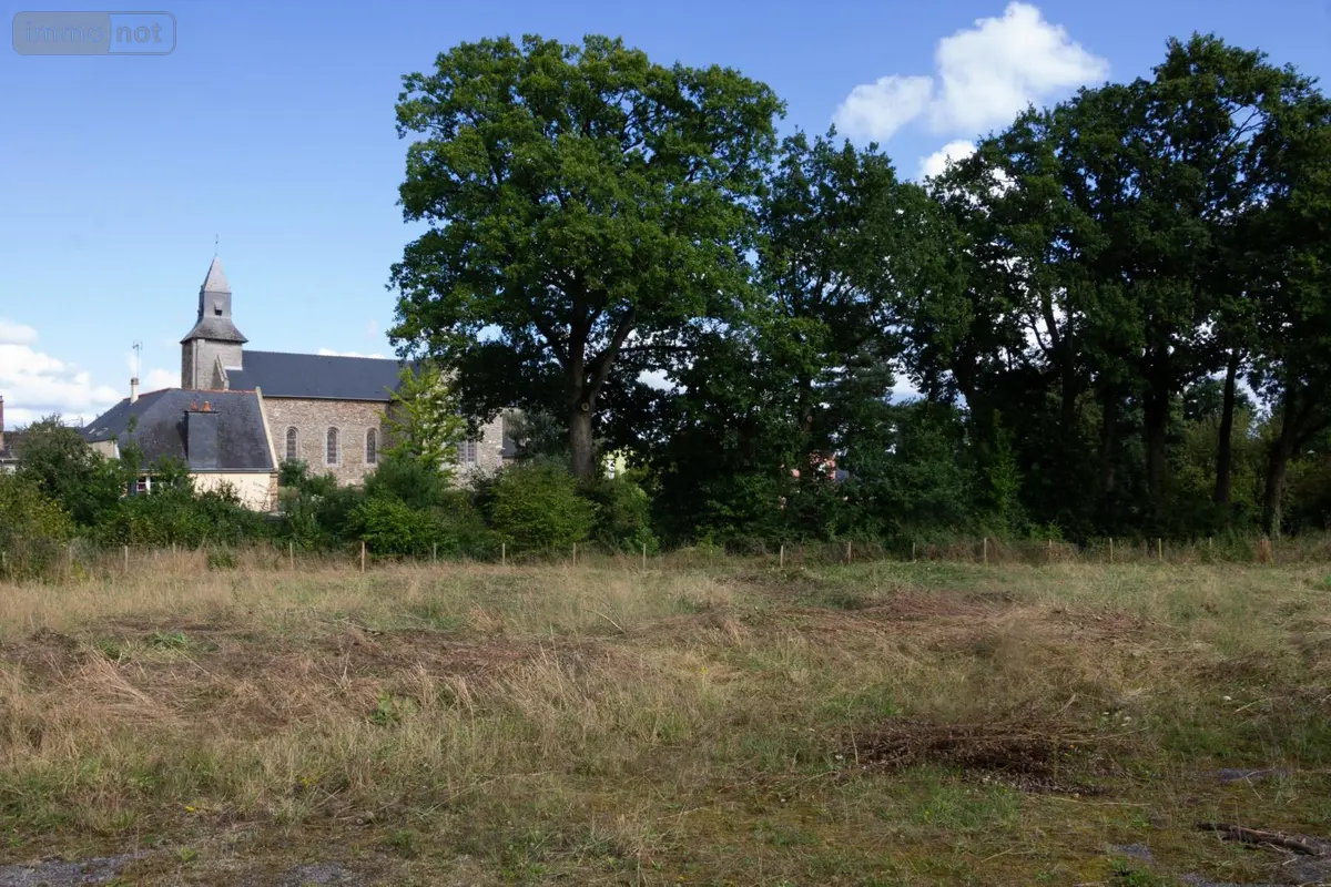 Terrain a batir a vendre Saint-Brieuc-de-Mauron 56430 Morbihan 56 26520 euros achat_terrain_a_batir_com_56208_56430 001