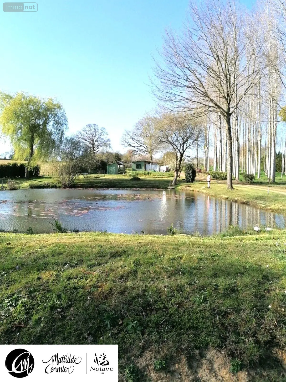 Terrains de loisirs bois etangs a vendre La Baconnière 53240 Mayenne 53 77108 euros 53090-710 001
