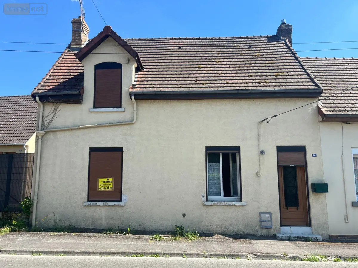 Maison a vendre Anizy-le-Grand 02320 Aisne 02 83 m2 3 pièces 68750 euros CEL 001