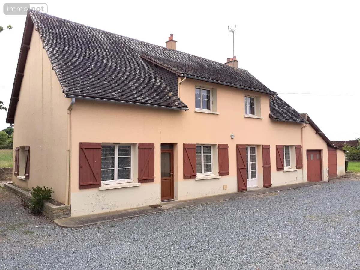 Maison a vendre Saint-Aubin-de-Locquenay 72130 Sarthe 72 125 m2 7 pièces 145950 euros MA388 001