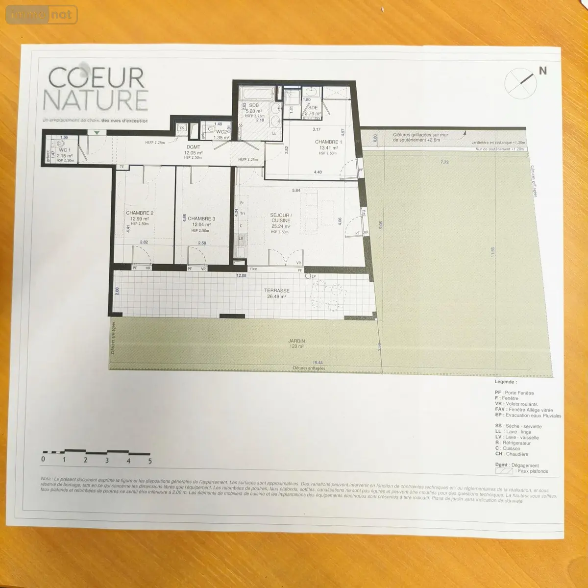 Appartement a vendre Gap 05000 Hautes-Alpes 05 87 m2 4 pièces 319000 euros 003/T4RDJPN2001426 001