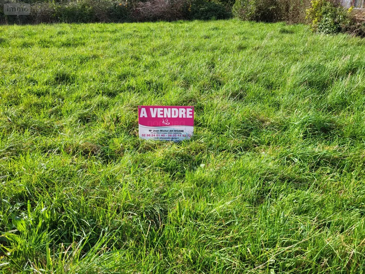Terrain a batir a vendre Carantec 29660 Finistère 29 109200 euros JMA 106 001