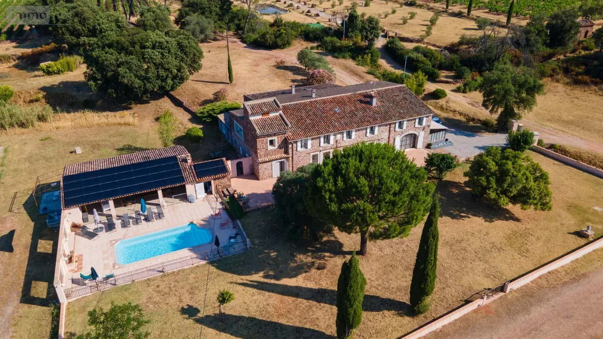 Propriete viticole a vendre Gonfaron 83590 Var 83 420 m2 1450000 euros domainegonfaron 001
