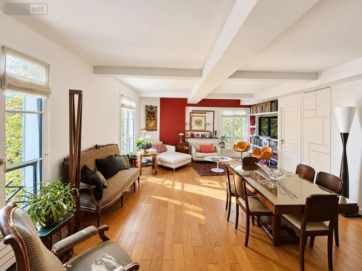 Appartement a vendre Neuilly-sur-Seine 92200 Hauts-de-Seine 92 107 m2 5 pièces 1195000 euros Charcot 001