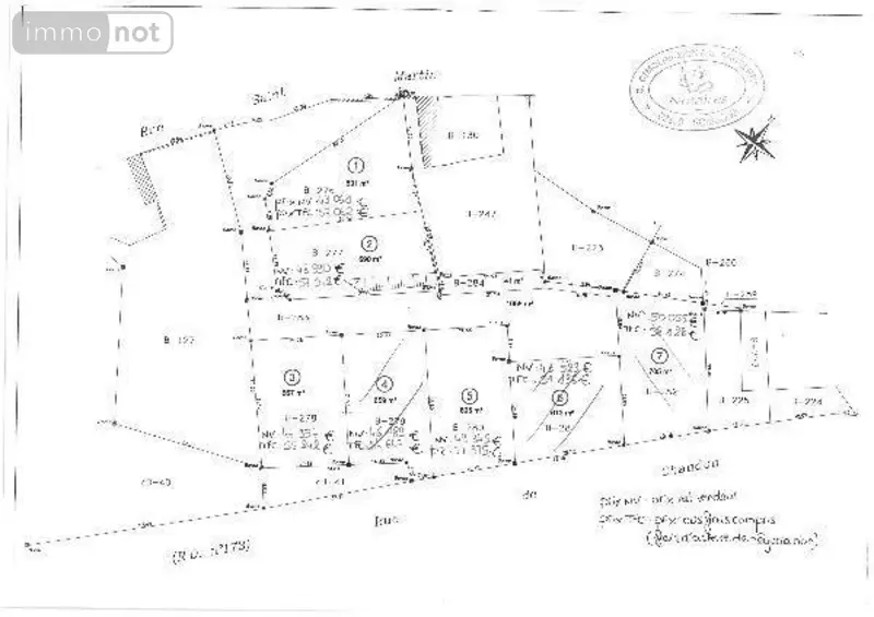Terrain a batir a vendre Ploisy 02200 Aisne 02 52061 euros 86 001