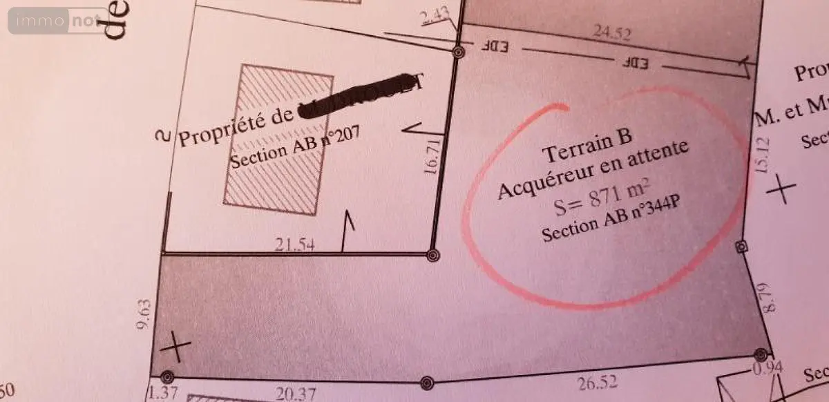 Terrain a batir a vendre Yvré-le-Pôlin 72330 Sarthe 72 29800 euros 72119-1113 001