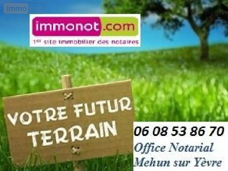 Terrain a batir a vendre Vignoux-sur-Barangeon 18500 Cher 18 1261 m2 48780 euros 142166M 001