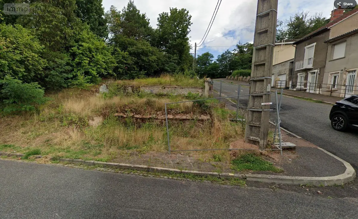 Terrain a batir a vendre Le Creusot 71200 Saône-et-Loire 71 17400 euros Terrain à bâtir 001