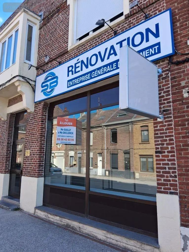 Location fonds et murs commerciaux Armentières 59280 Nord 59 23 m2 1 pièce 508 euros CLOC91 001