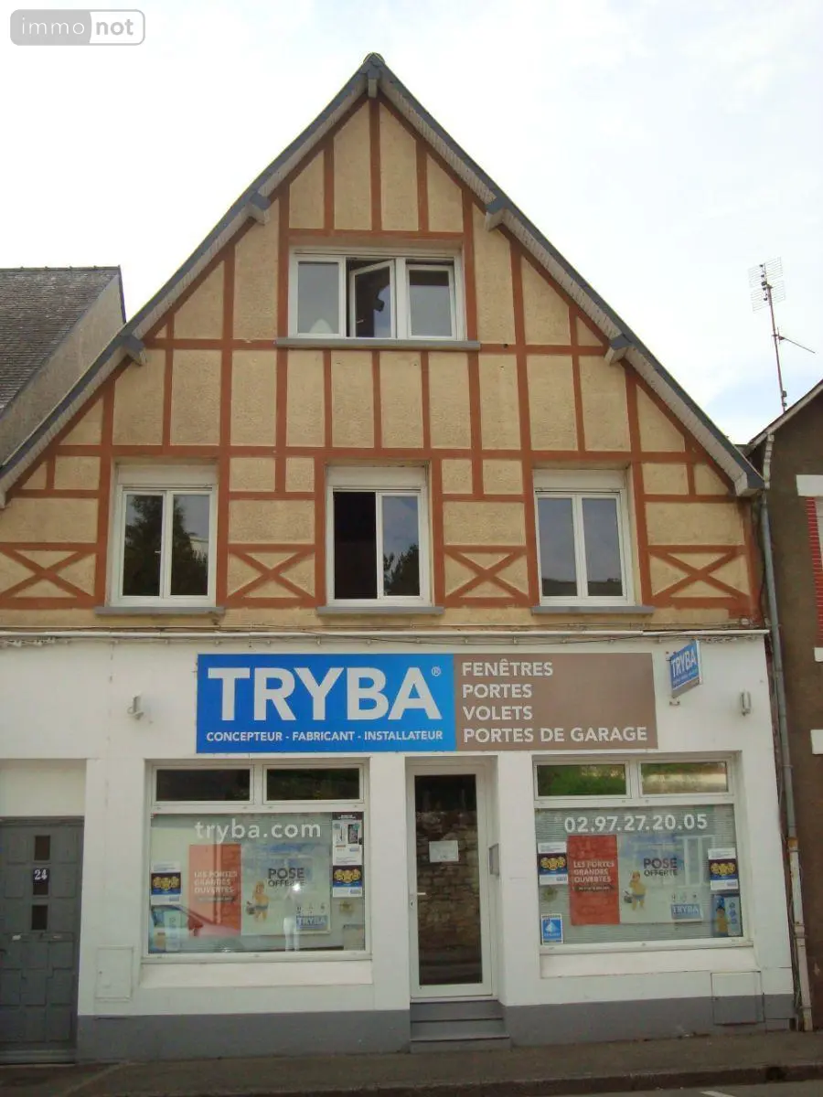 Immeuble de rapport a vendre Pontivy 56300 Morbihan 56 151 m2 6 pièces 332000 euros 063-166 001