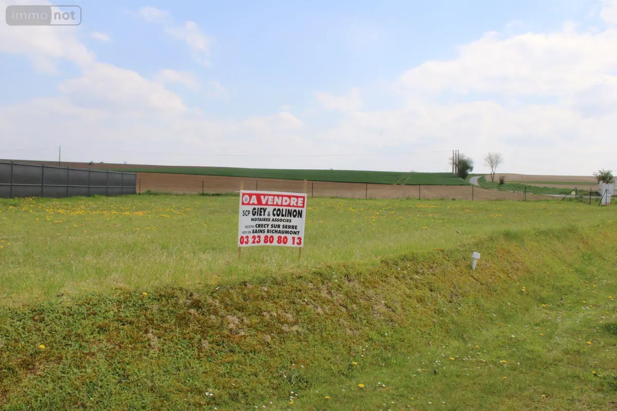 Terrain a batir a vendre Ribemont 02240 Aisne 02 38360 euros 02014/767 001