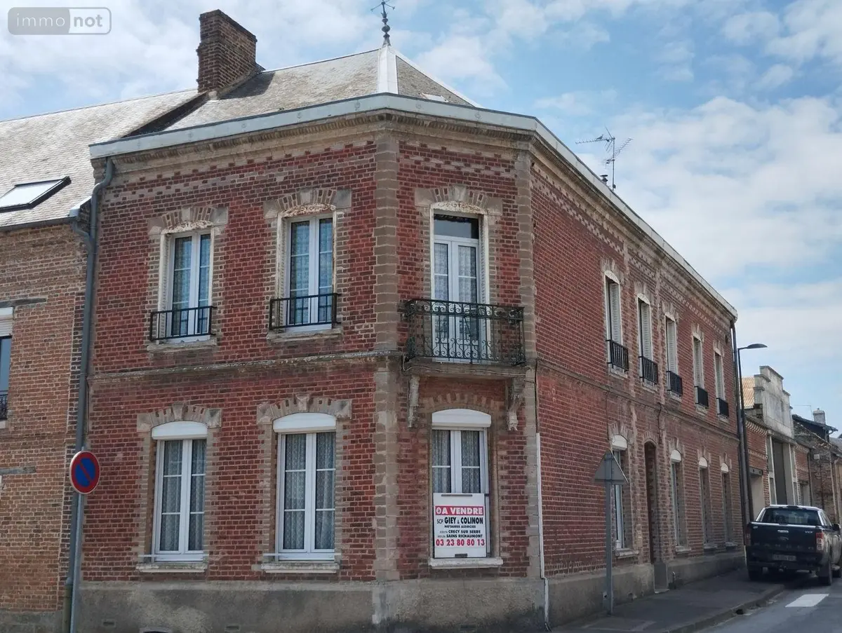 Maison a vendre Crécy-sur-Serre 02270 Aisne 02 240 m2 10 pièces 196000 euros 02014/772 001