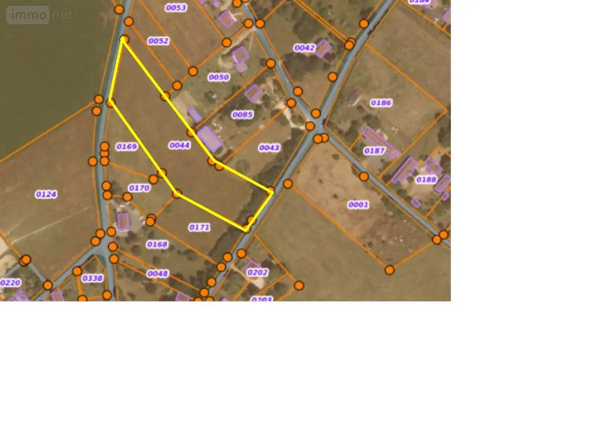 Terrain a batir a vendre Fléré-la-Rivière 36700 Indre 36 1800 m2 22400 euros 1048111 001