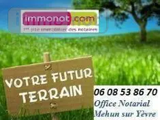 Terrain a batir a vendre Graçay 18310 Cher 18 2420 m2 13800 euros 142453G 001