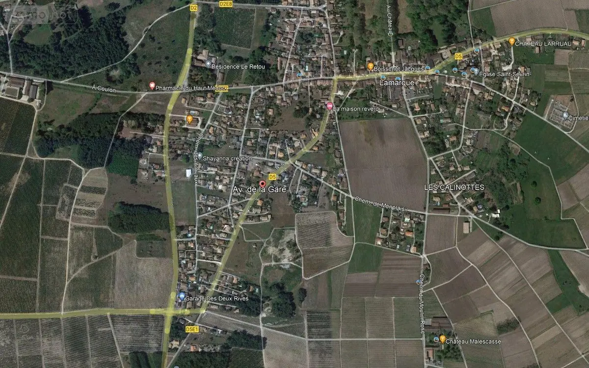 Terrain a batir a vendre Lamarque 33460 Gironde 33 108650 euros 015/683 001