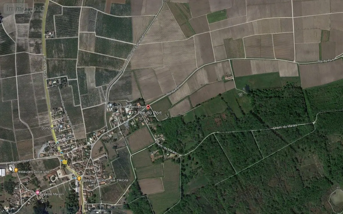 Terrain a batir a vendre Arcins 33460 Gironde 33 127000 euros 015/684 001