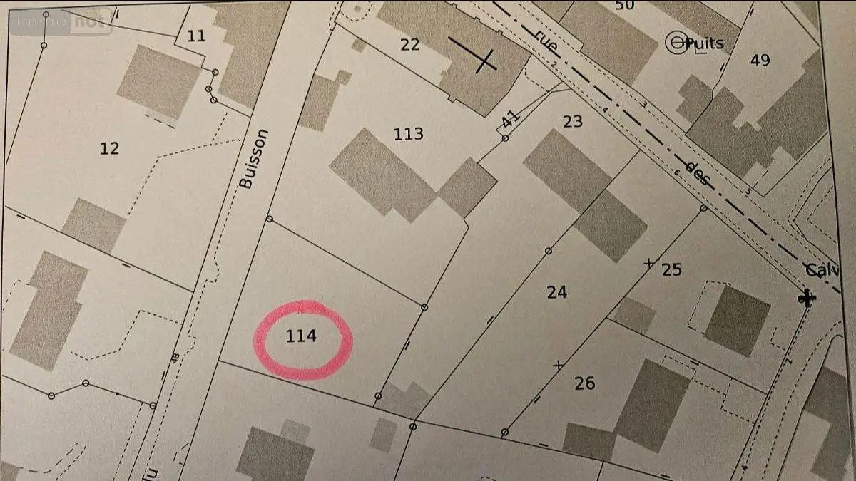Terrain a batir a vendre Sainte-Sabine-sur-Longève 72380 Sarthe 72 36000 euros 72119-1597 001