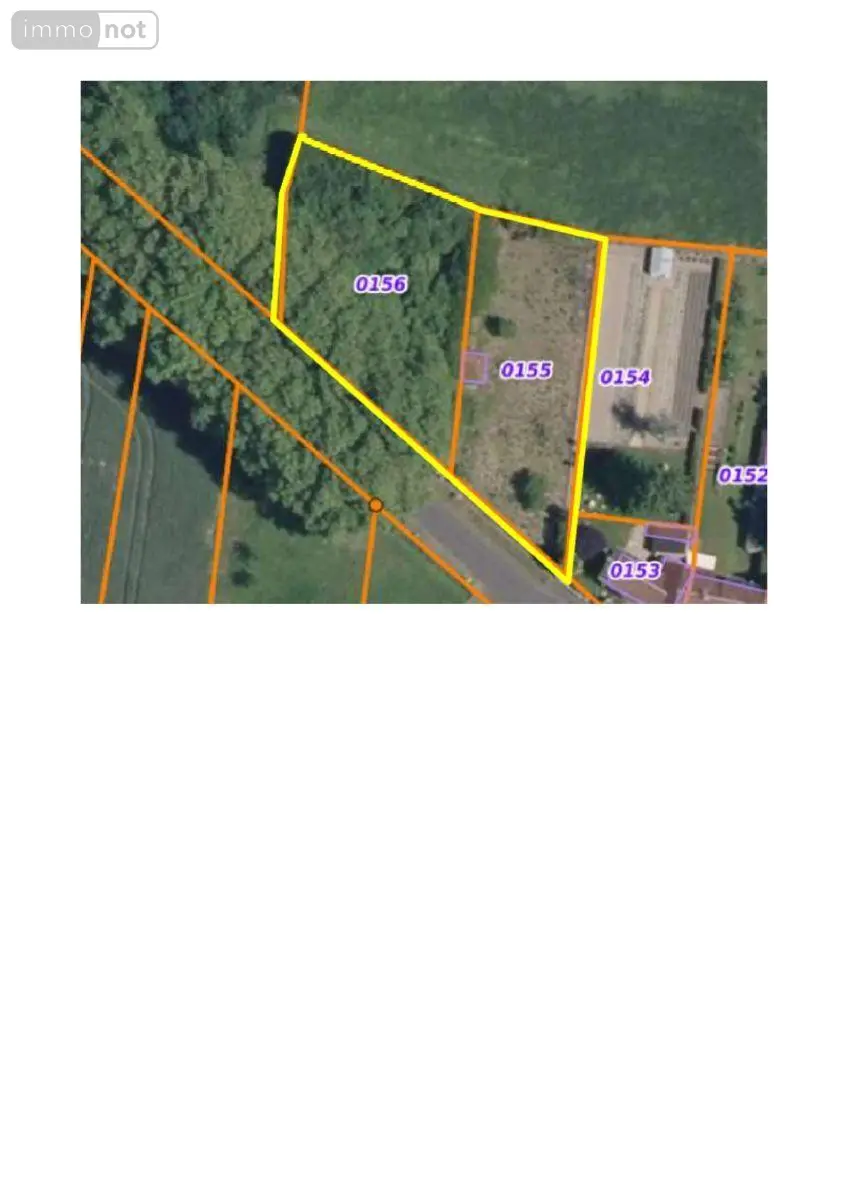 Terrains de loisirs bois etangs a vendre Palluau-sur-Indre 36500 Indre 36 6200 euros 1046832 001