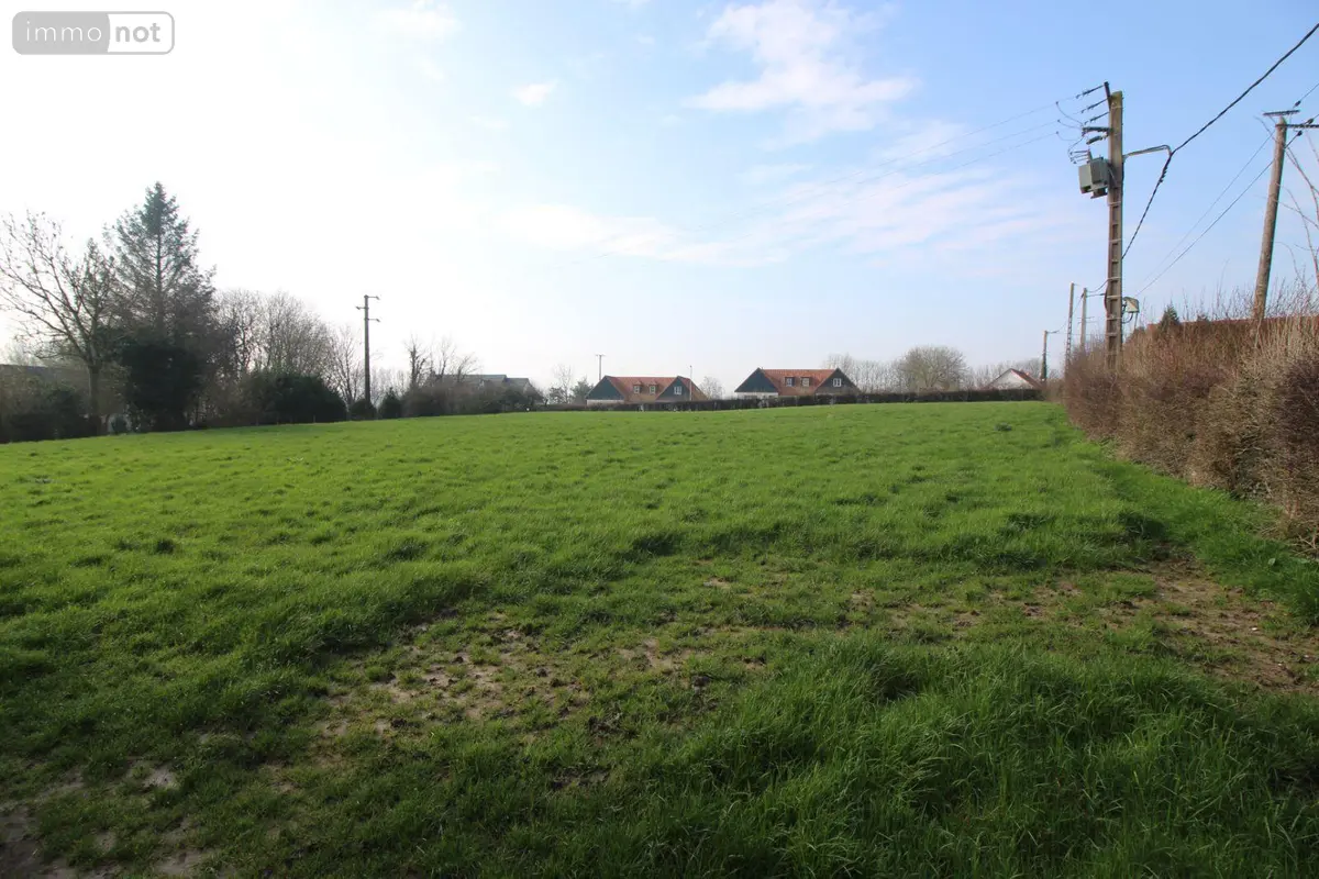 Terrain a batir a vendre Ergny 62650 Pas-de-Calais 62 4870 m2 36000 euros 62086/120 001