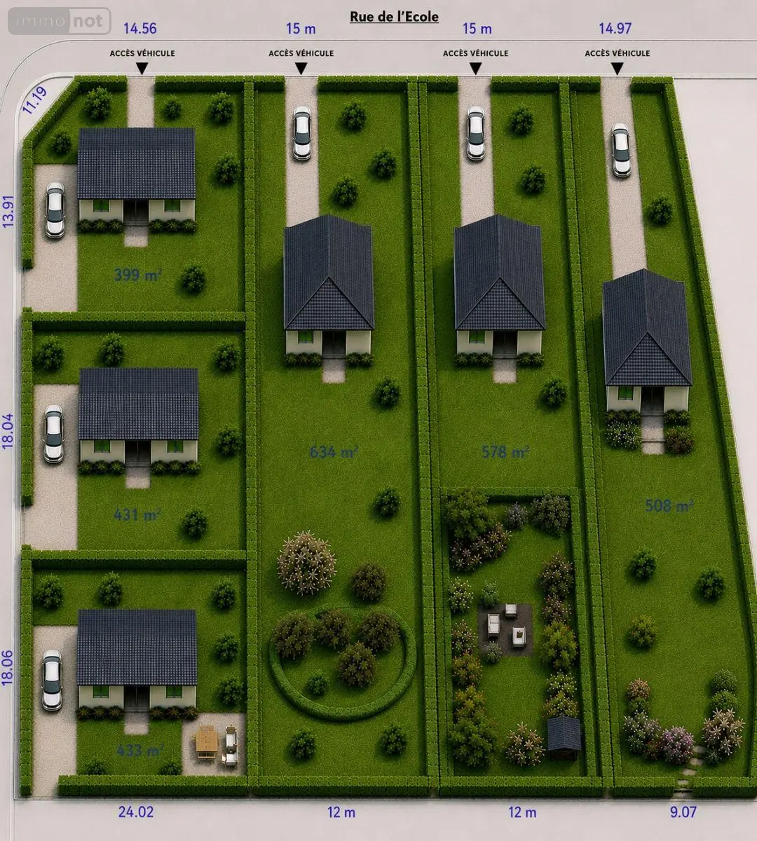 Terrain a batir a vendre Ergny 62650 Pas-de-Calais 62 4870 m2 20000 euros 62086/120 001