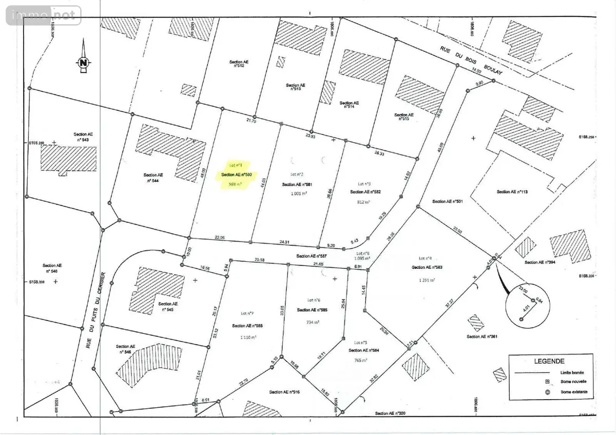 Terrain a batir a vendre Blanzy 71450 Saône-et-Loire 71 44040 euros 063/1066 001