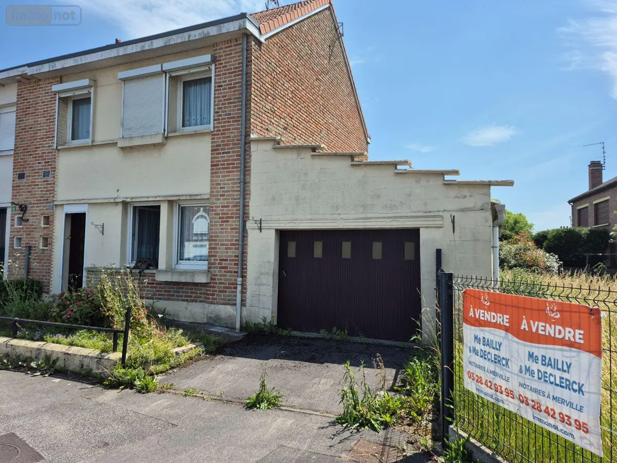 Maison a vendre Merville 59660 Nord 59 79 m2 5 pièces 162650 euros C923 001