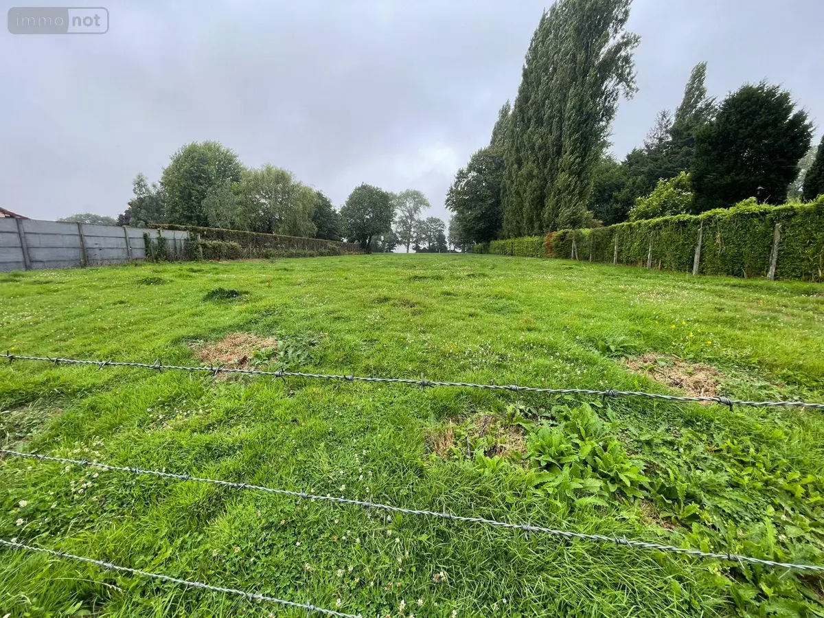 Terrain a batir a vendre Linzeux 62270 Pas-de-Calais 62 1270 m2 42880 euros 2332 001