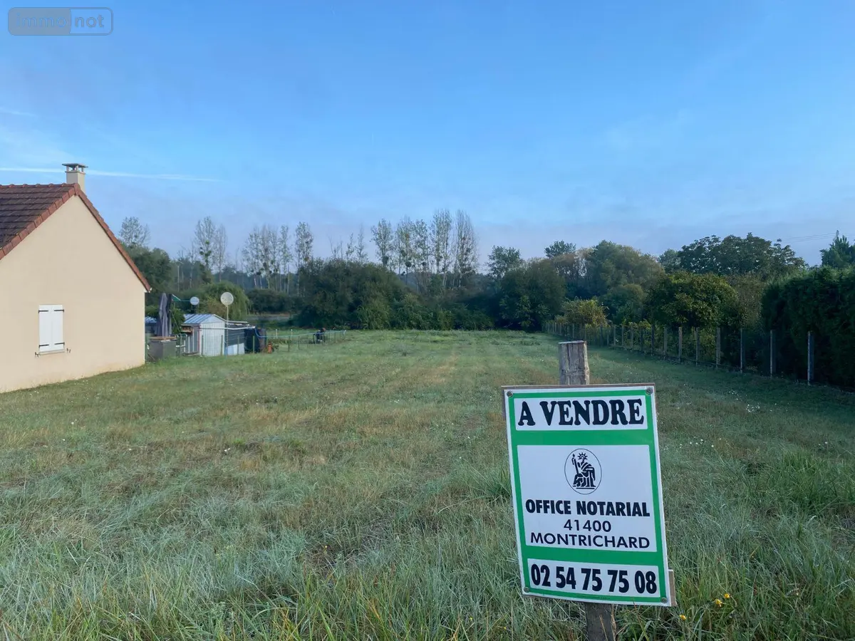 Terrain a batir a vendre Saint-Georges-sur-Cher 41400 Loir-et-Cher 41 37100 euros 12101/1238 001