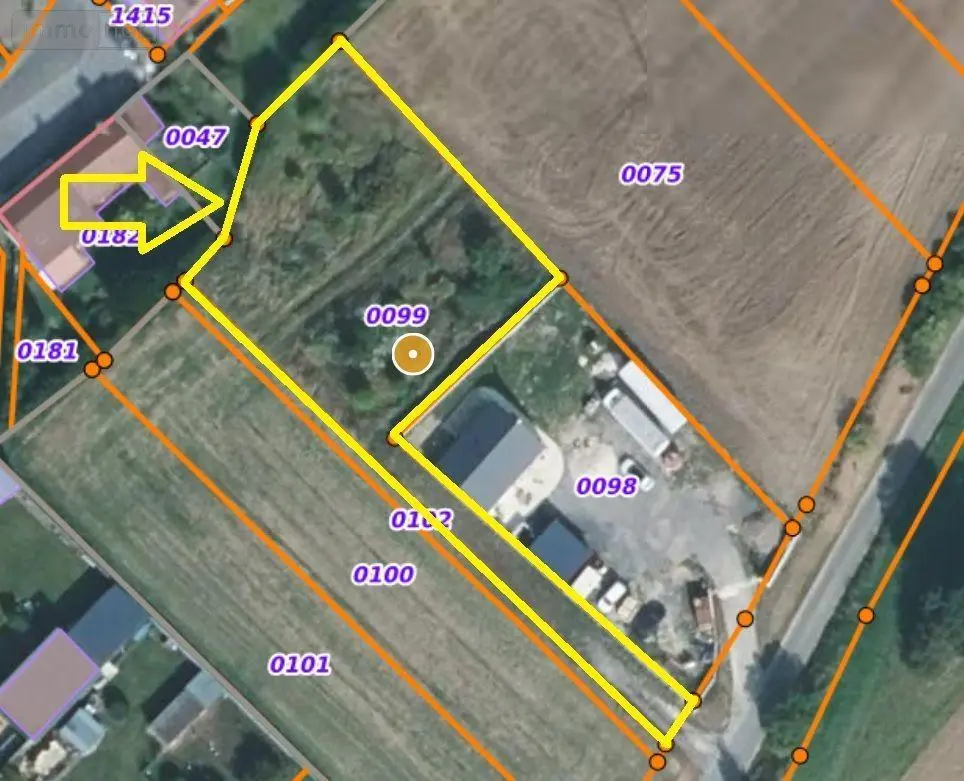 Terrain a batir a vendre Verneuil-sur-Serre 02000 Aisne 02 22400 euros 02014/836 001