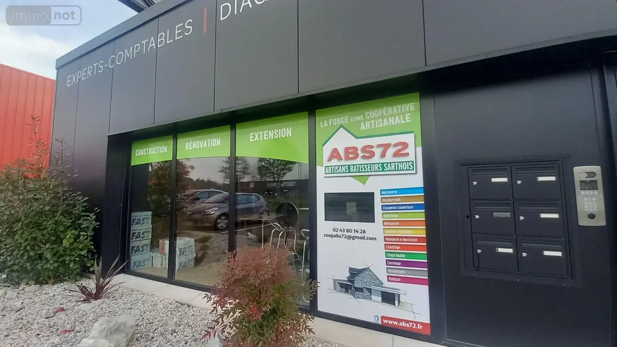 Location fonds et murs commerciaux Le Mans 72000 Sarthe 72 58 m2 1180 euros 72122-1343 001