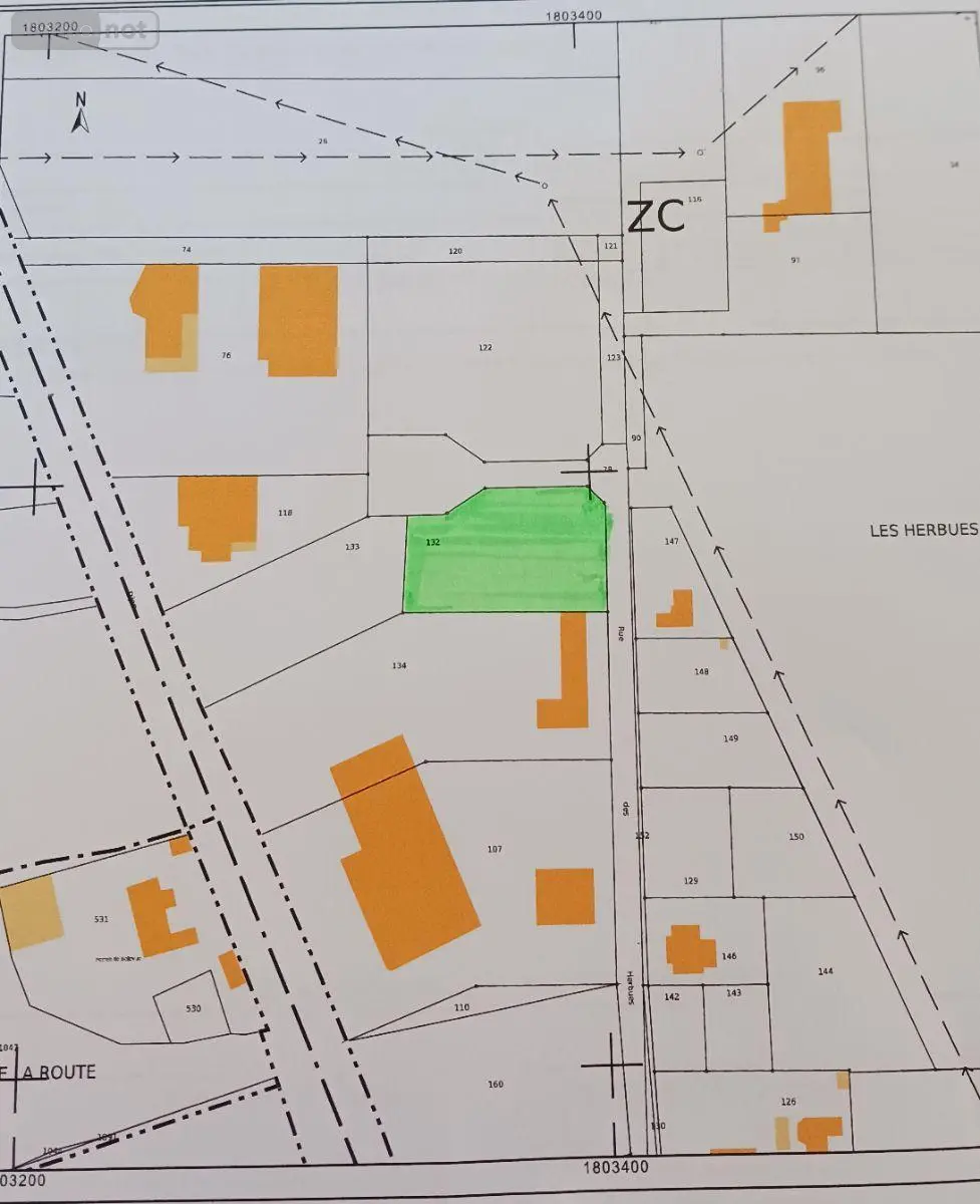 Terrain a batir a vendre Polisot 10110 Aube 10 94950 euros 10063/1240 001