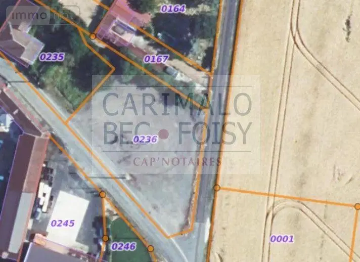 Terrain a batir a vendre La Chapelle-du-Noyer 28200 Eure-et-Loir 28 60000 euros RC/832 001