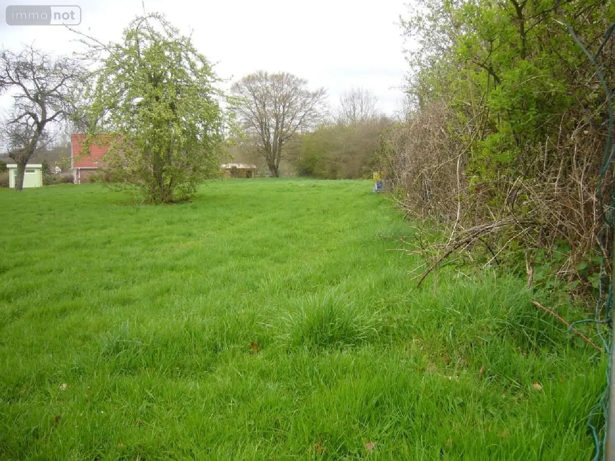 Terrain a batir a vendre Sainte-Austreberthe 62140 Pas-de-Calais 62 1100 m2 69200 euros 083/202/SB 001