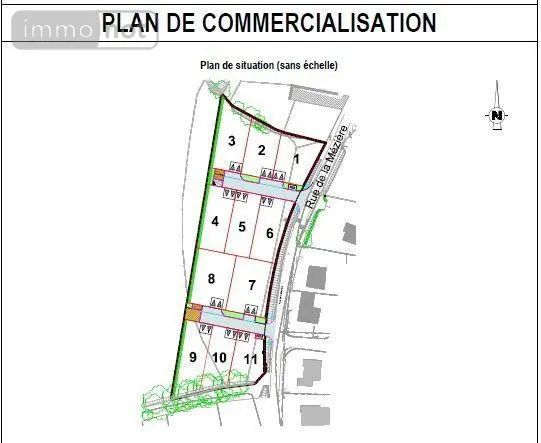 Terrain a batir a vendre Saint-M'Hervon 35360 Ille-et-Vilaine 35 61786 euros 050/19 001