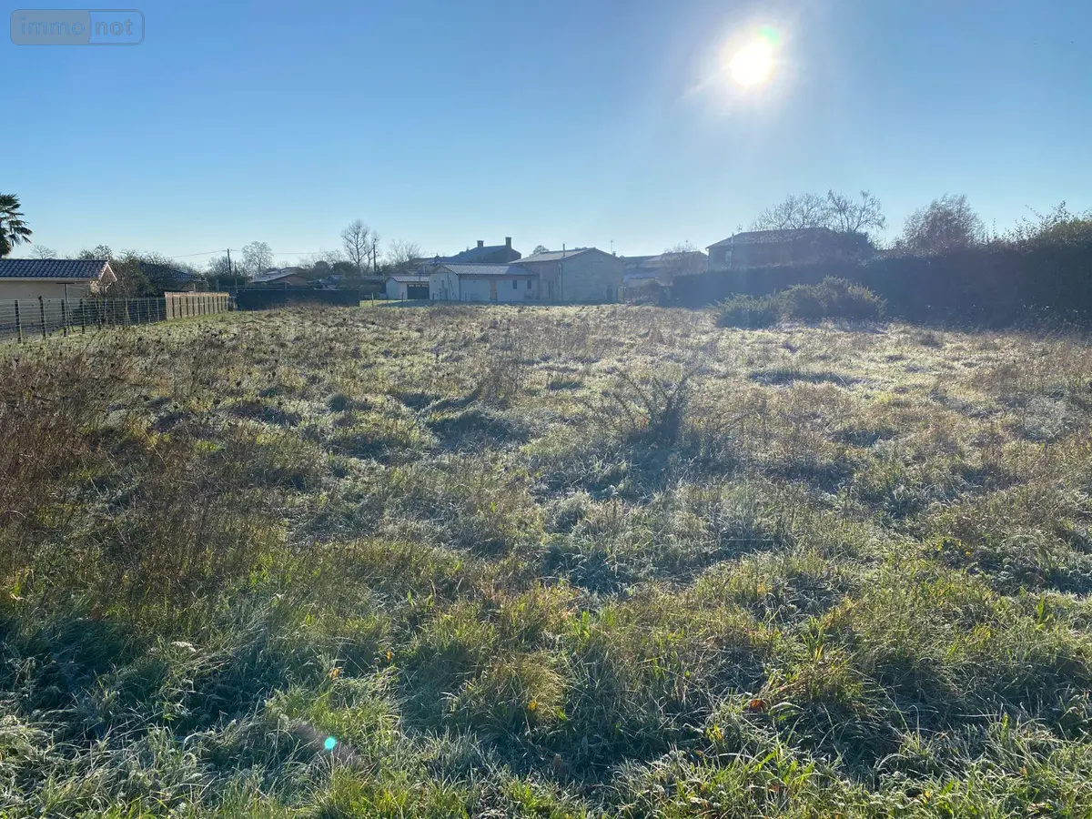 Terrain a batir a vendre Le Pian-Médoc 33290 Gironde 33 1246 m2 198650 euros 032/1591 001