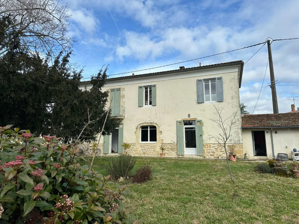 Maison a vendre Cadillac-sur-Garonne 33410 Gironde 33 160 m2 6 pièces 405600 euros 618 001