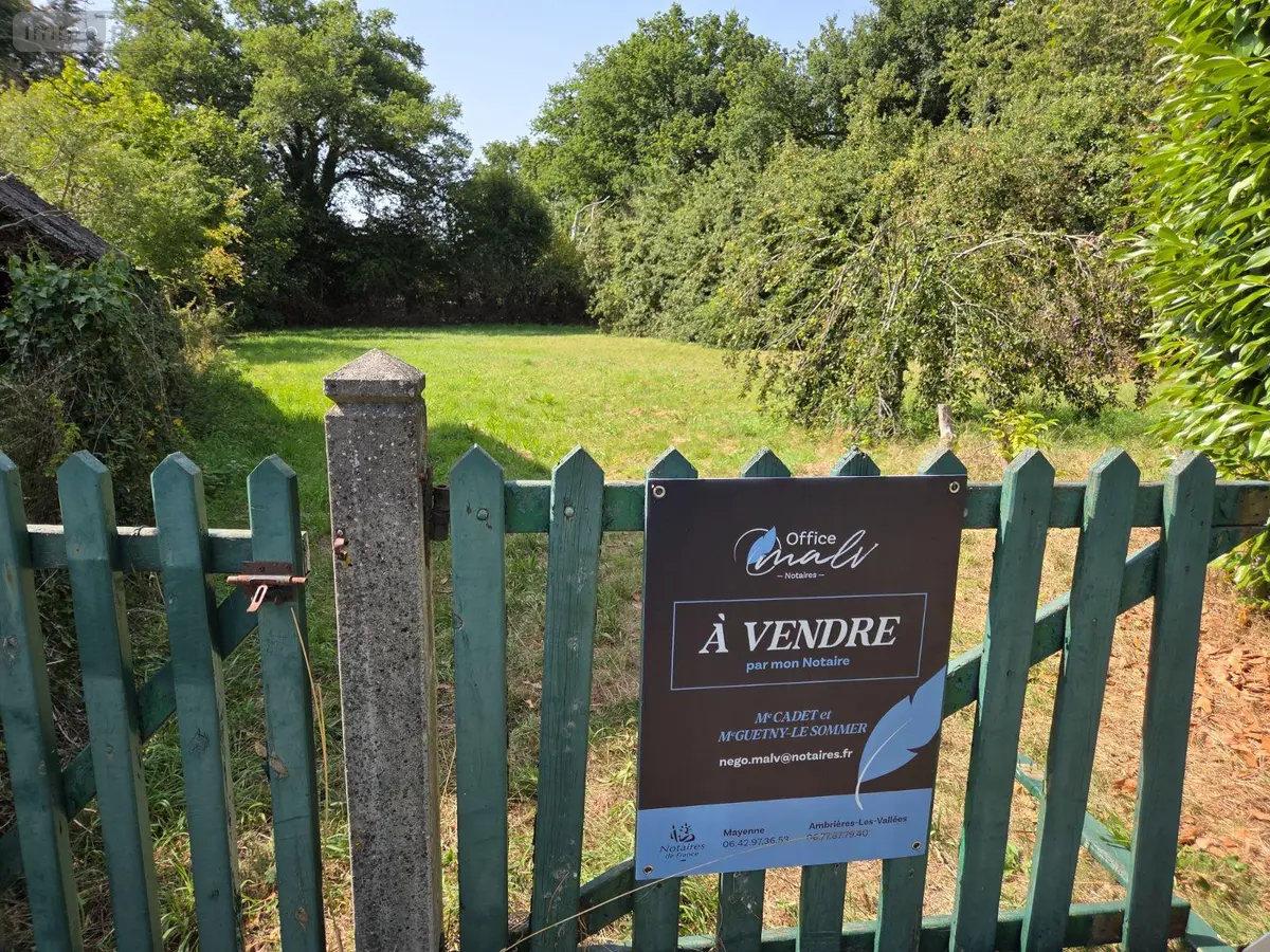 Terrain a batir a vendre Mayenne 53100 Mayenne 53 58000 euros 53075-FC 113 001