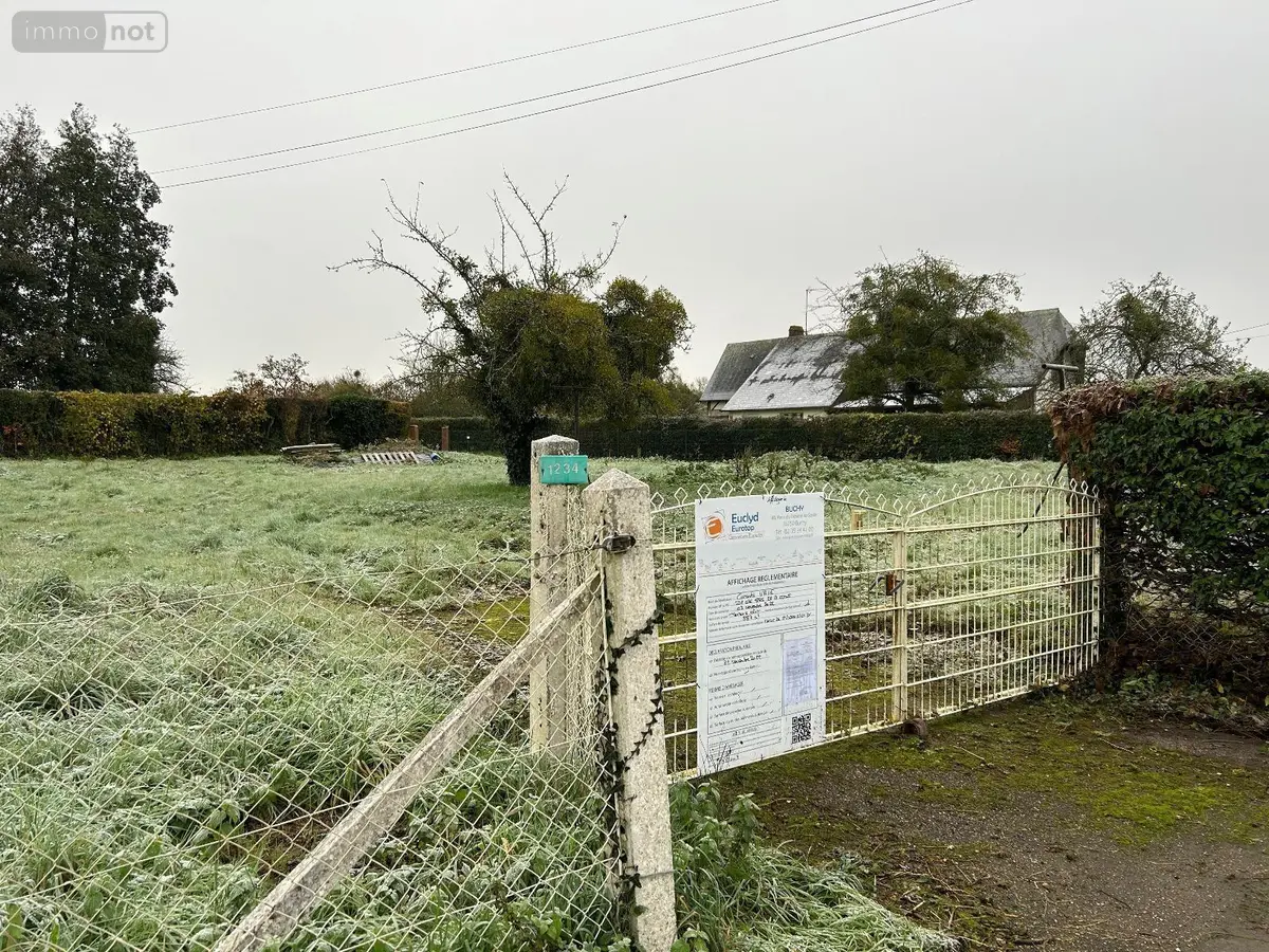 Terrain a batir a vendre Saint-André-sur-Cailly 76690 Seine-Maritime 76 79000 euros 012 001