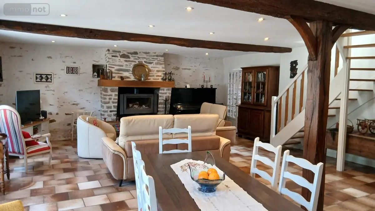 Maison a vendre Carentoir 56910 Morbihan 56 127 m2 4 pièces 249000 euros 009/1265 001