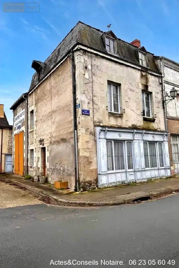 Maison a vendre Richelieu 37120 Indre-et-Loire 37 85 m2 4 pièces 29950 euros 37049-73 001