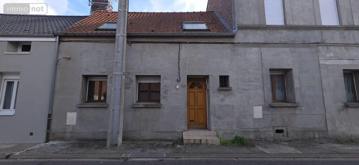 Maison a vendre Escautpont 59278 Nord 59 56 m2 3 pièces 85000 euros 59170-227 001