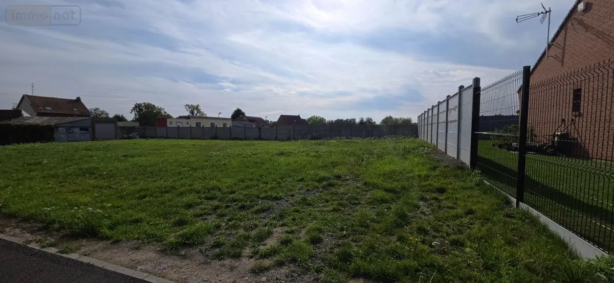 Terrain a batir a vendre Escautpont 59278 Nord 59 61810 euros 59170-231 001