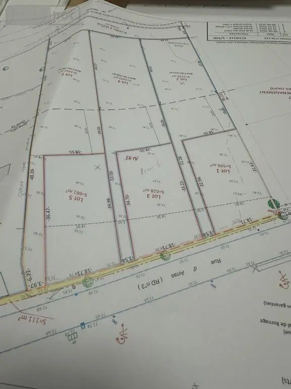 Terrain a batir a vendre Wailly 62217 Pas-de-Calais 62 628 m2 81900 euros 1/777 001