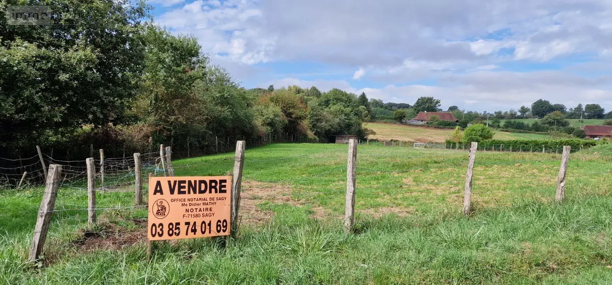 Terrain a batir a vendre Le Miroir 71480 Saône-et-Loire 71 25000 euros LM/BO 001
