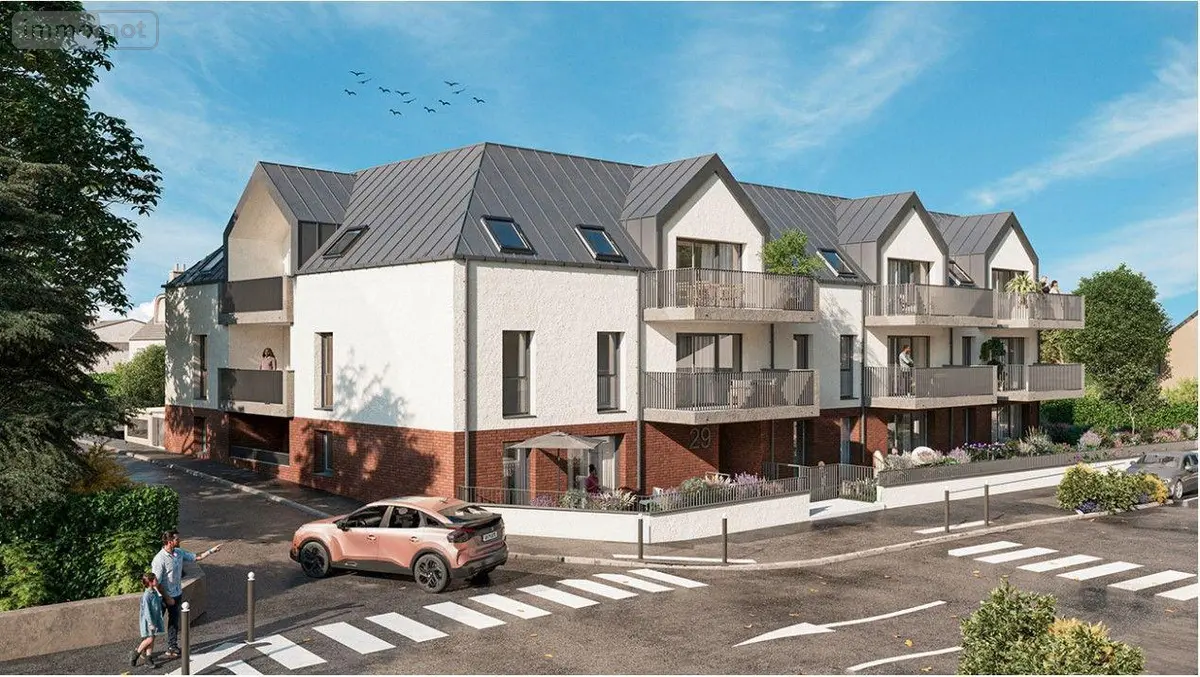 Appartement a vendre Bruz 35170 Ille-et-Vilaine 35 45 m2 2 pièces 229000 euros 35129-6473 001