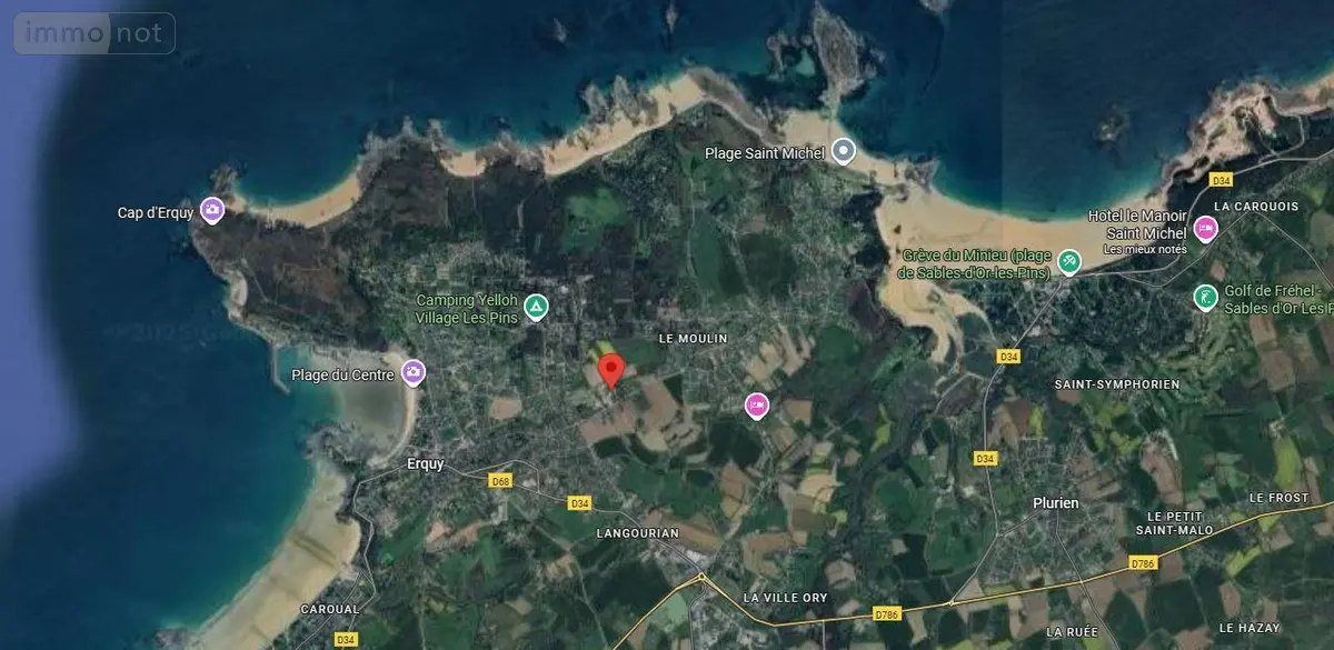 Terrain a batir a vendre Erquy 22430 Côtes-d'Armor 22 145246 euros 207-LB 001